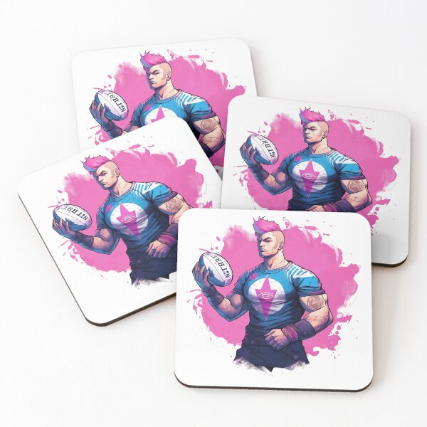 Item preview, Trans Rugby Player (no text) designed and sold by The Nerdy Squizzle.