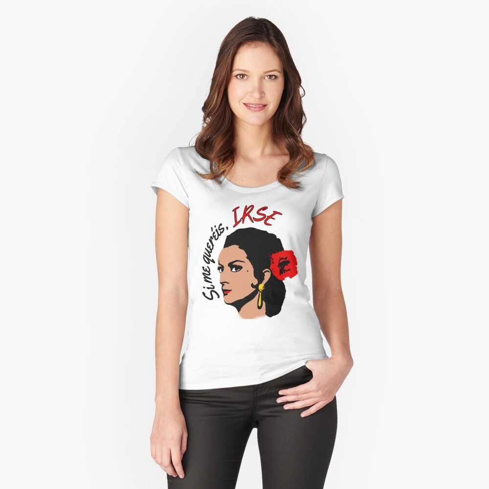 Item preview, Fitted Scoop T-Shirt designed and sold by MissCaffeine.