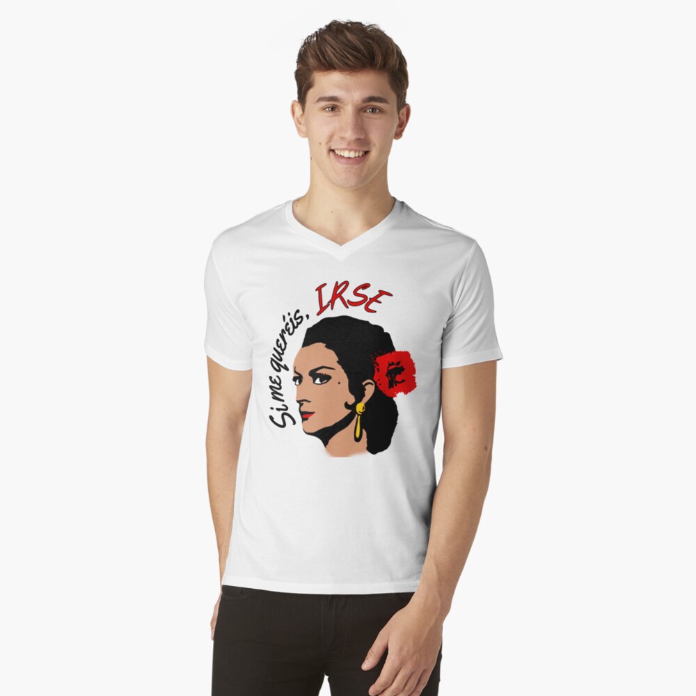 Item preview, V-Neck T-Shirt designed and sold by MissCaffeine.