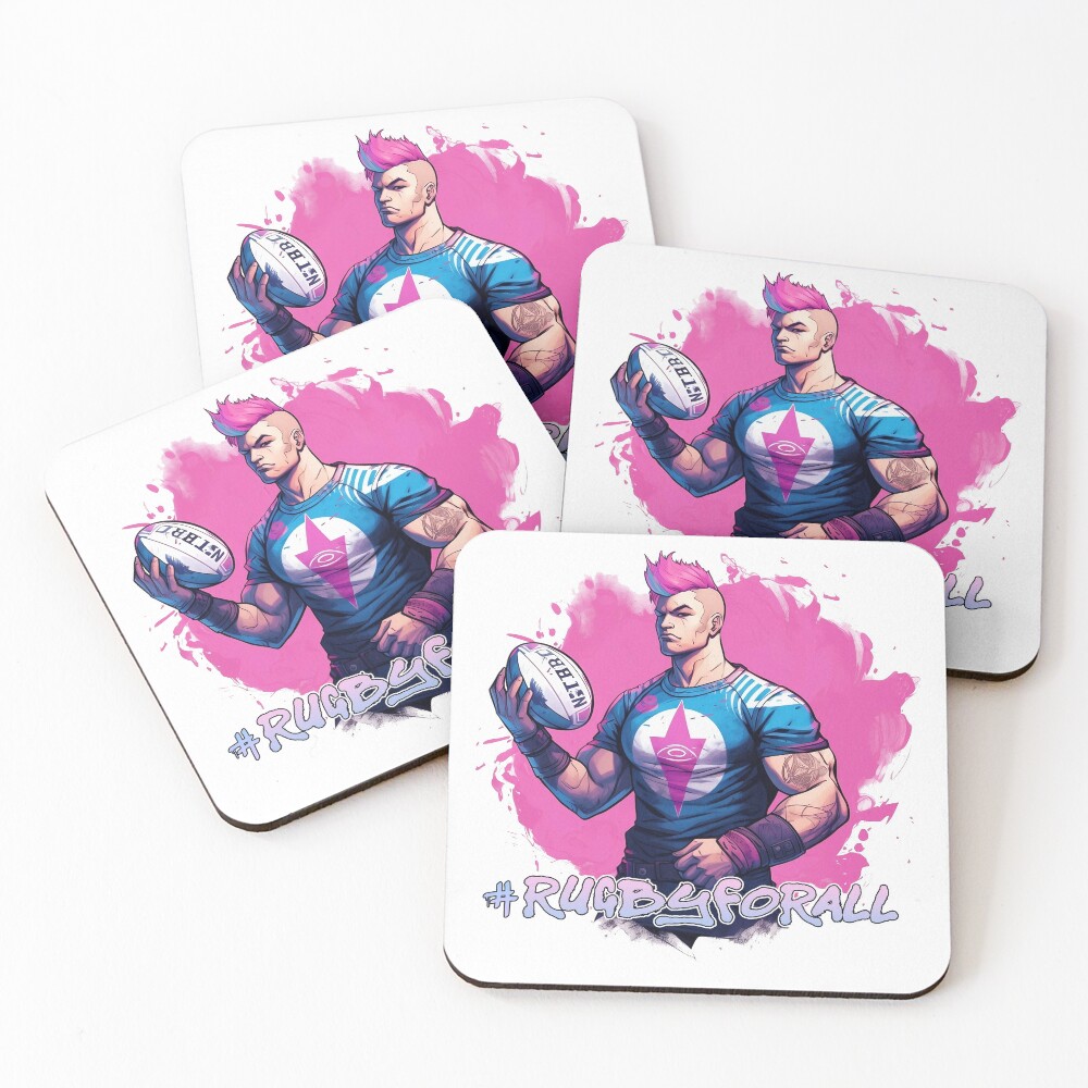 Item preview, Coasters (Set of 4) designed and sold by NerdySquizzle.