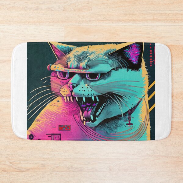 Item preview, The Angry Cat designed and sold by Skull Rhiz.