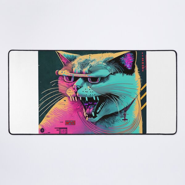 Item preview, The Angry Cat designed and sold by Skull Rhiz.