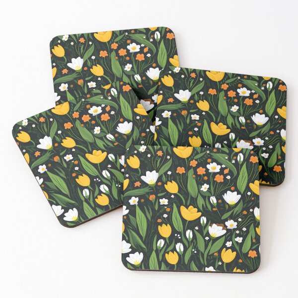Item preview, abstract seamless flower pattern 0035 - Different pattern size? Email me - designed and sold by Picture-Art.