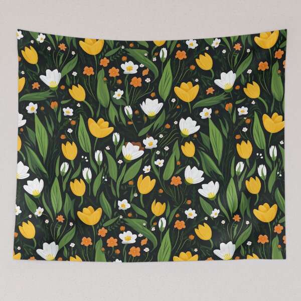 Item preview, abstract seamless flower pattern 0035 - Different pattern size? Email me -  designed and sold by Picture-Art.