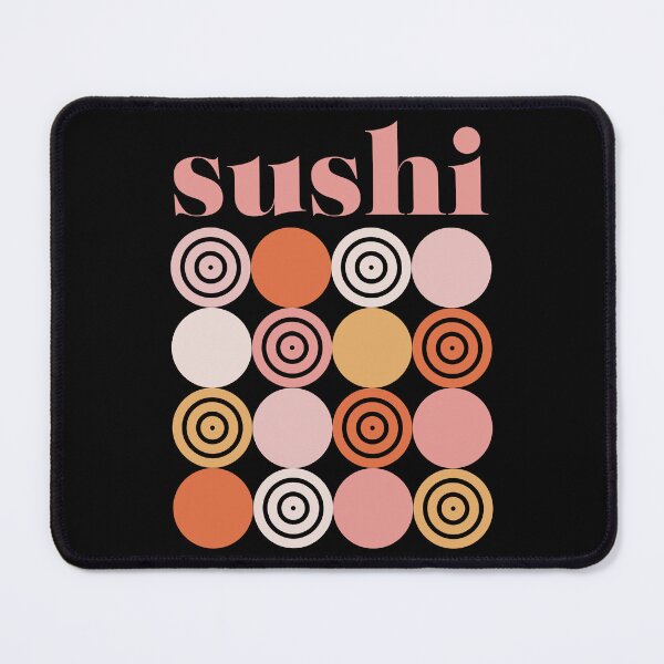 Item preview, Sushi, Japanese food designed and sold by PoshJocks.