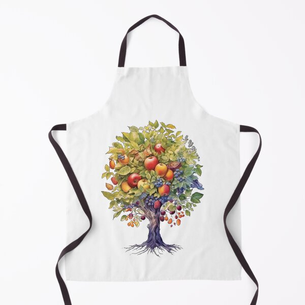 Item preview, colorful tree with different fruits - Different logo size, position? Email me - designed and sold by Picture-Art.