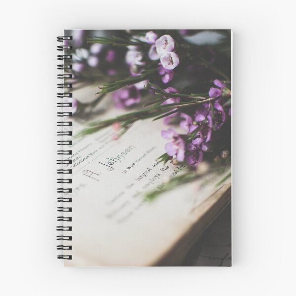 Item preview, Grandma's Cumberland Cookbook with Purple Flowers designed and sold by gingerfancy.