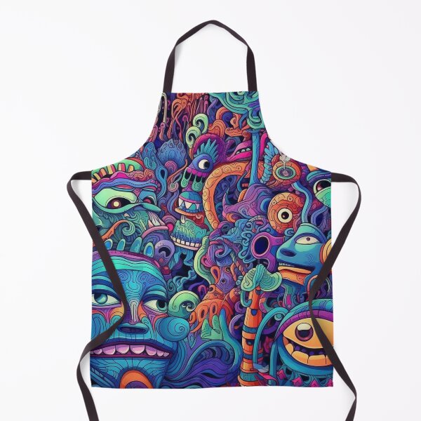 Item preview, Alien Doodle Pattern designed and sold by Desfix.
