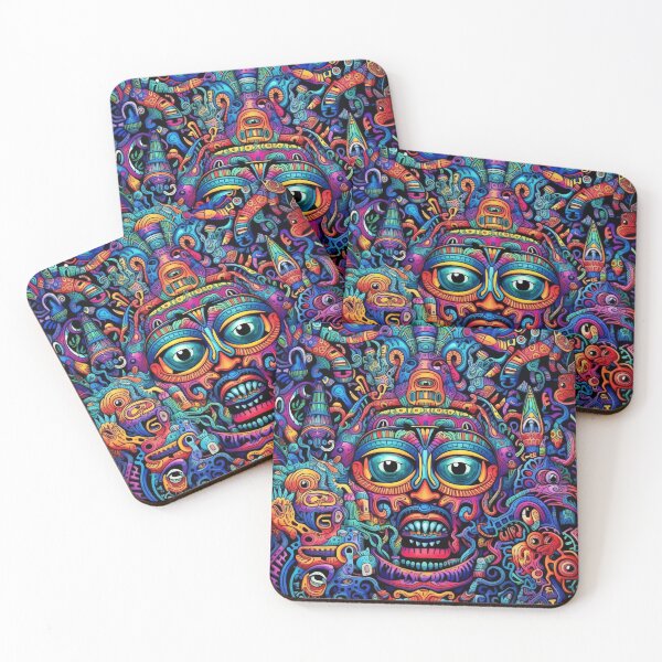Item preview, Alien Doodle Pattern designed and sold by Desfix.