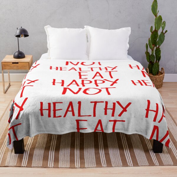 Item preview, Eat happy not healthy designed and sold by kinpirks.