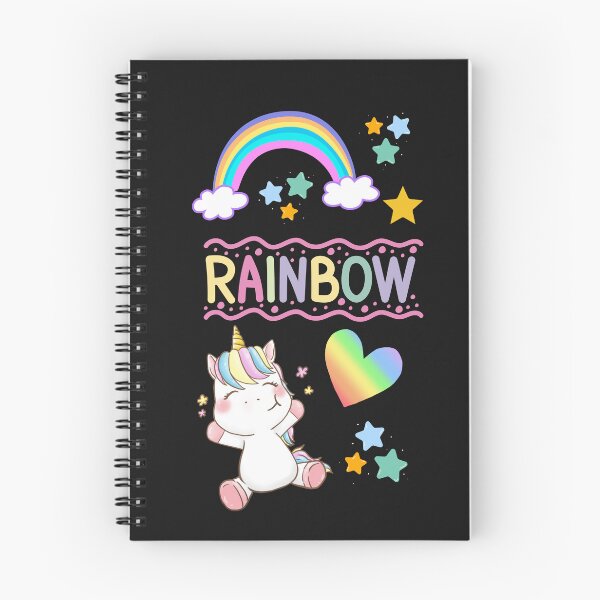 Artikelvorschau, Regenbogen Einhorn Herz Grün Gelb Grün Sterne entworfen und verkauft von BoomBoomBaby.