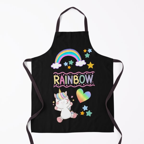 Item preview, Rainbow Unicorn Heart Green Yellow Green Stars designed and sold by BoomBoomBaby.