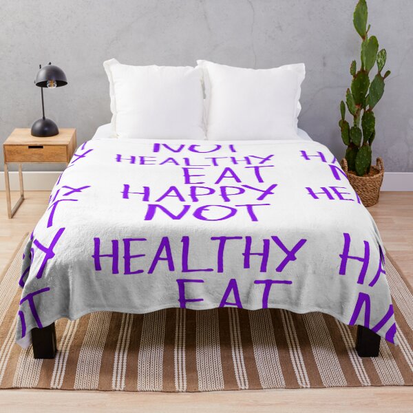 Item preview, Eat happy not healthy designed and sold by kinpirks.