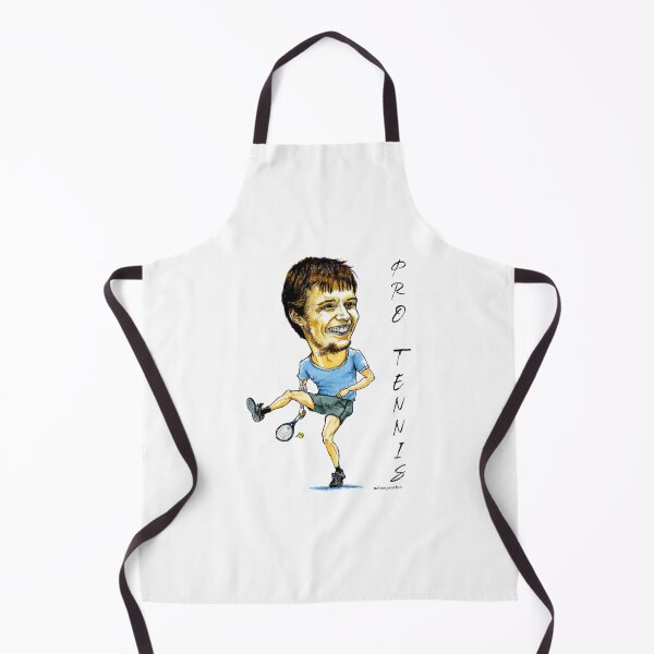Item preview, Alexander Bublik pro tennis caricature designed and sold by dizzycatbiz.