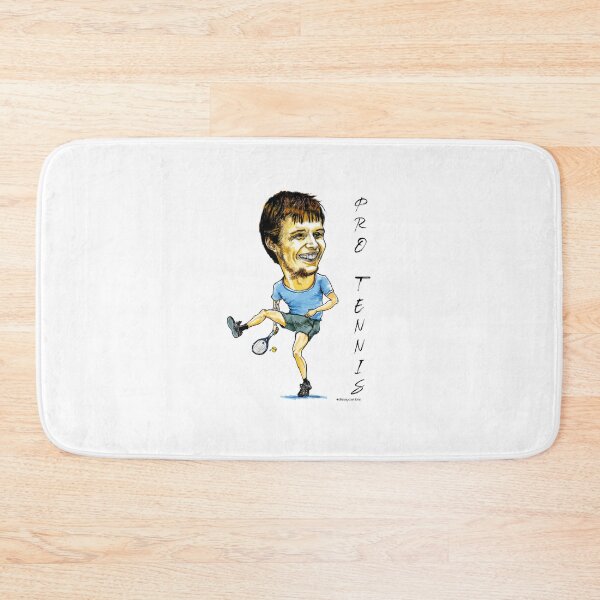 Item preview, Alexander Bublik pro tennis caricature designed and sold by dizzycatbiz.