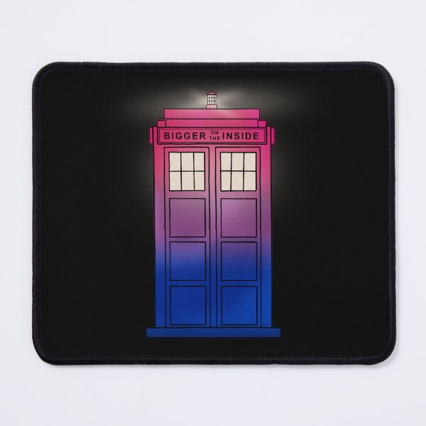 Item preview, Bi Pride Police Phone Box | Home Decor Merch Fandom Small Support | HECKINFAROUT designed and sold by Two Otters Co.