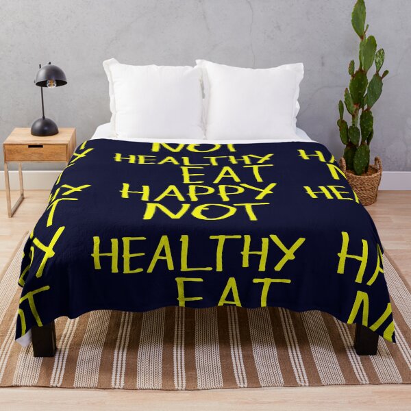 Item preview, Eat happy not healthy designed and sold by kinpirks.