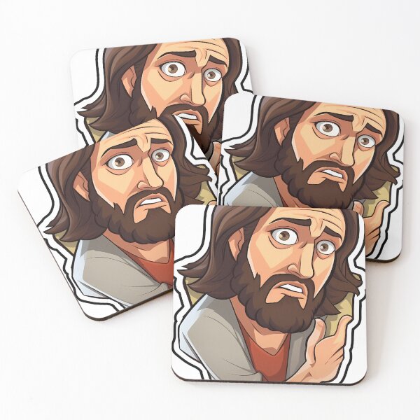 Item preview, Startled Savior - Jesus Sticke, Jesus SAW... What You DID designed and sold by MetroEnvision.
