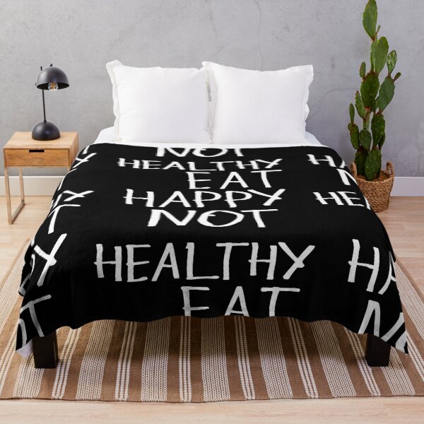Item preview, Eat happy not healthy designed and sold by kinpirks.