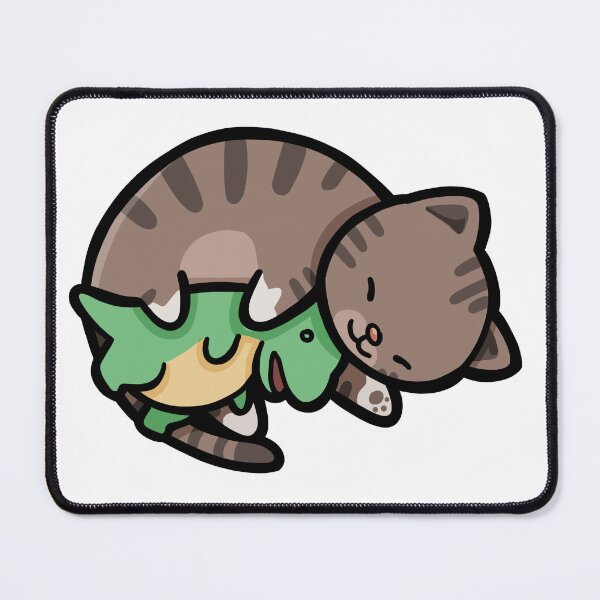 Item preview, Cat with T-Rex, Dino, Dinosaur designed and sold by hugadino.