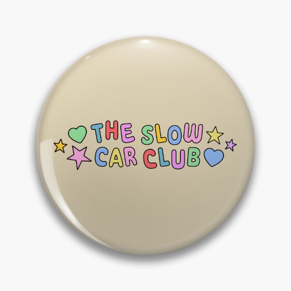 Item preview, The Slow Car Club Rainbow Text designed and sold by stoicjimny.