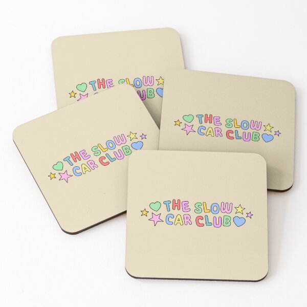 Item preview, The Slow Car Club Rainbow Text designed and sold by stoicjimny.