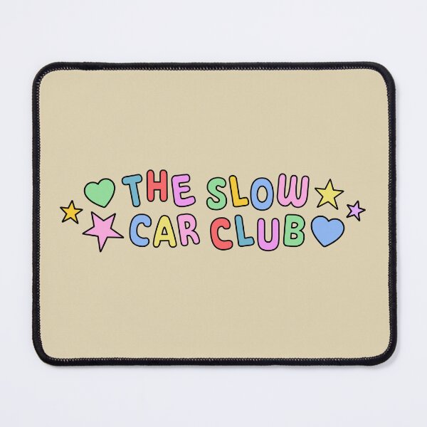 Item preview, The Slow Car Club Rainbow Text designed and sold by stoicjimny.