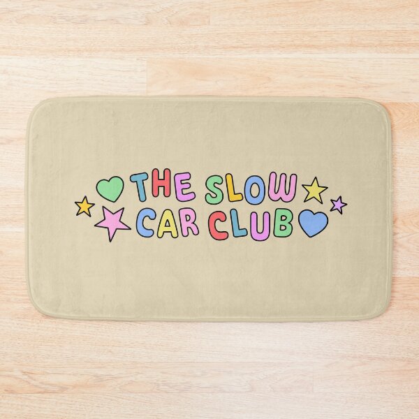 Item preview, The Slow Car Club Rainbow Text designed and sold by stoicjimny.