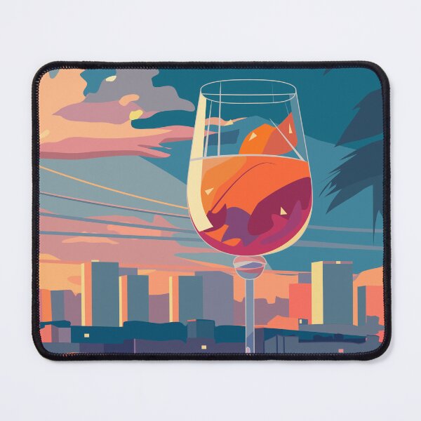 Item preview, City view, sunset designed and sold by Mashusha-art.