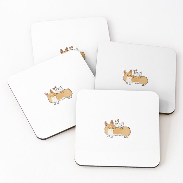 Item preview, Corgi with a duck on his back designed and sold by haakondesign.