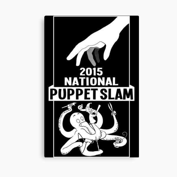 Artikel-Vorschau von 2015 Nationaler Puppet Slam, designt und verkauft von Beau Brown Productions LLC.