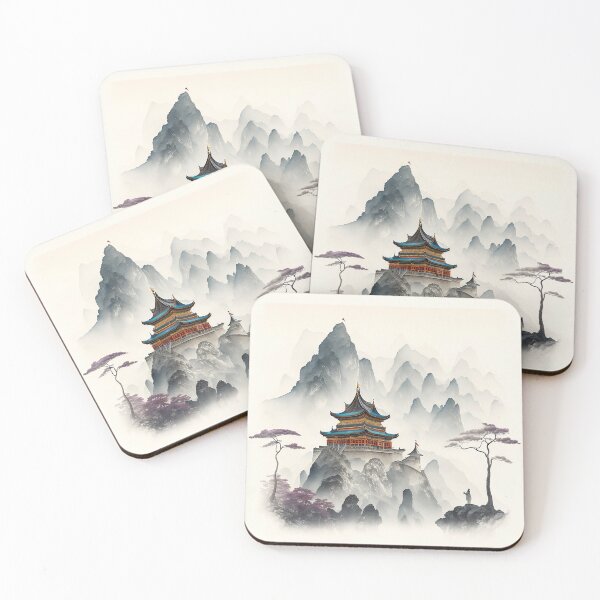Item preview, Beautiful Fantasy castle  designed and sold by SimpleWallArt.
