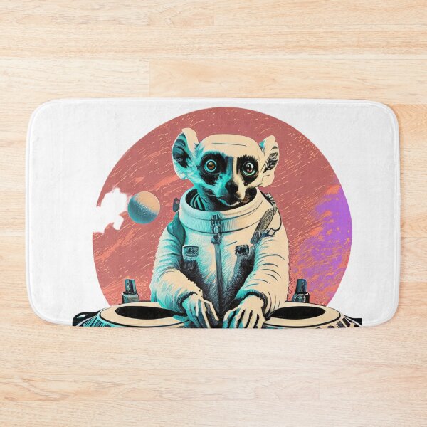 Item preview, The Lemur Dj designed and sold by Skull Rhiz.