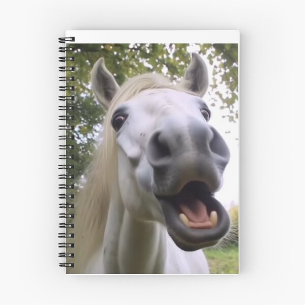Item preview, Funny horse  smiling  for camera designed and sold by Wyokid.