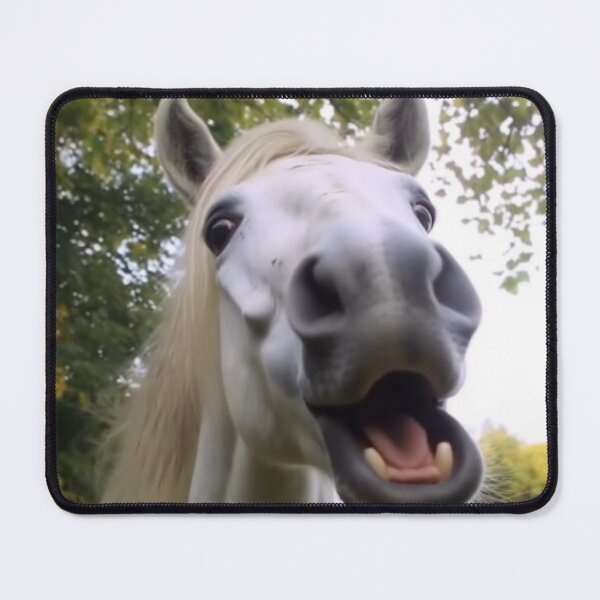 Item preview, Funny horse  smiling  for camera designed and sold by Wyokid.