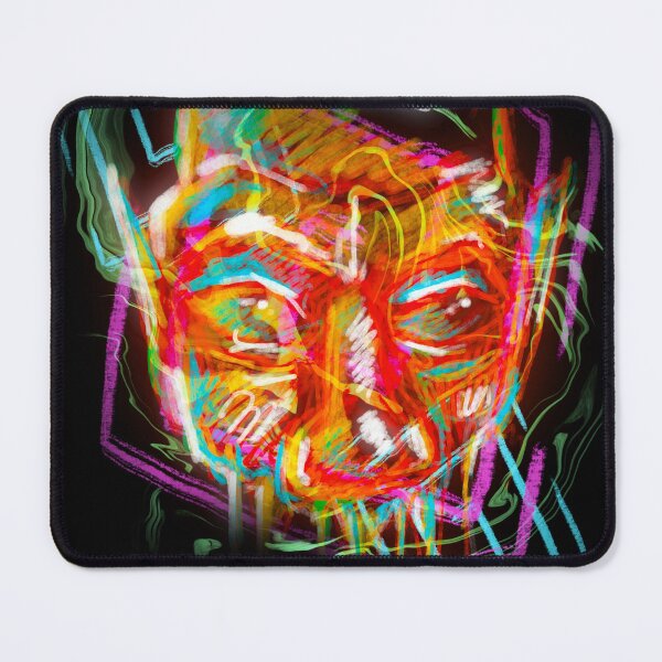 Item preview, Colourful Trippy Abstract Psychedelic Face Design. designed and sold by Mitch616Art.