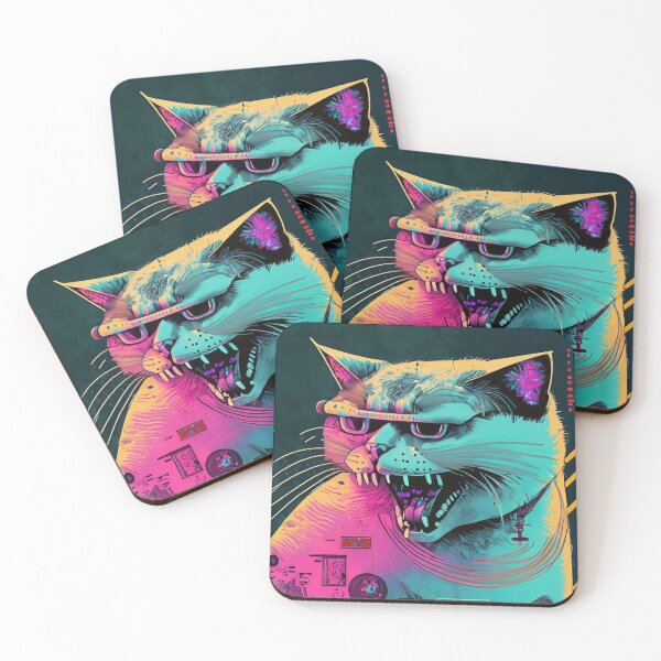 Item preview, The Angry Cat designed and sold by Skull Rhiz.