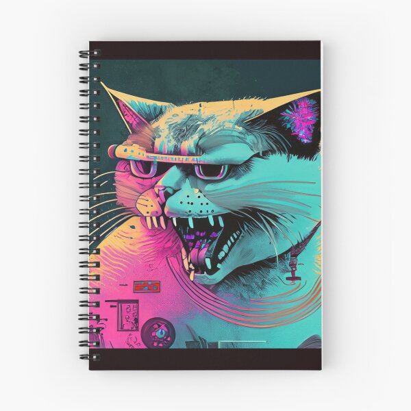 Item preview, The Angry Cat designed and sold by Skull Rhiz.