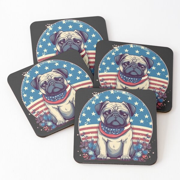 Item preview, Pug Independence Day designed and sold by Dog Lover.