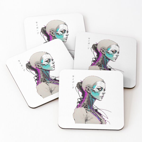 Item preview, Cyborg Girl inkpunk designed and sold by CyberInc.