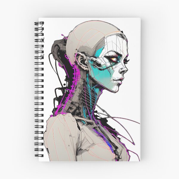 Item preview, Cyborg Girl inkpunk designed and sold by CyberInc.