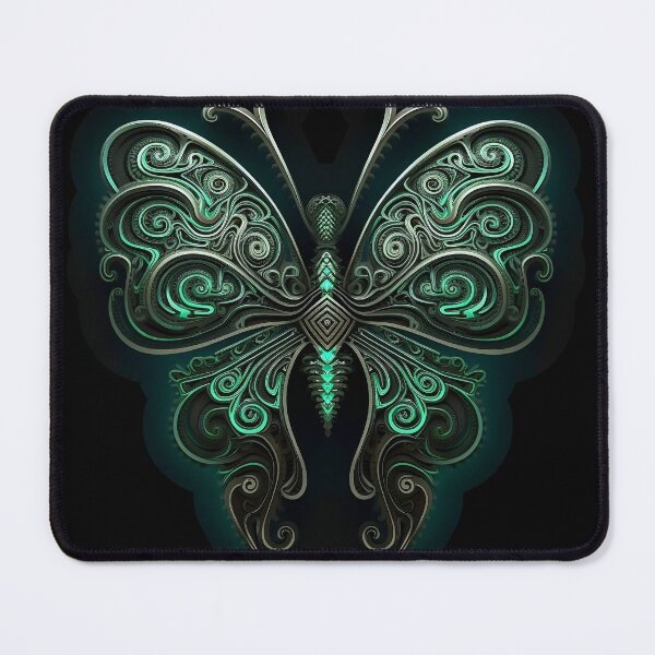 Item preview, viking butterfly, butterfly, green butterfly, ornament viking designed and sold by PRYMULLART.