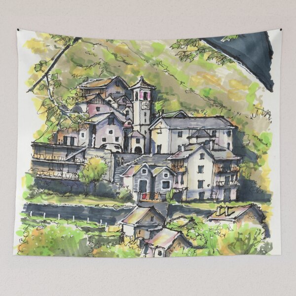 Item preview, Hillside Village designed and sold by Gregg Brown.