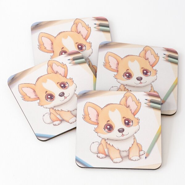 Item preview, Drawing of a Cute Puppy Dog - Innocence and Tenderness designed and sold by Neuronexia.
