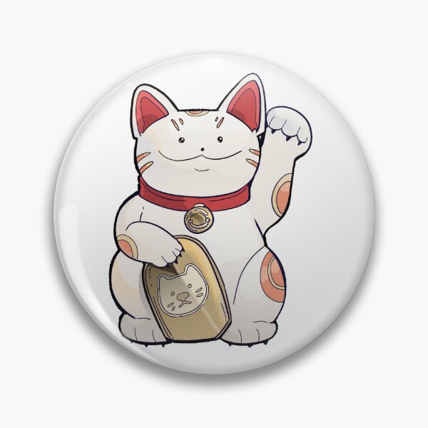 Item preview, Smug Maneki Neko designed and sold by WormLasagna.