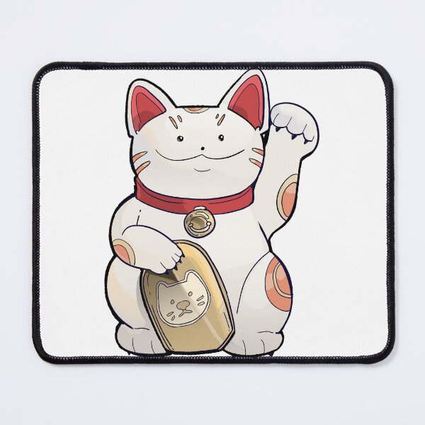 Item preview, Smug Maneki Neko designed and sold by WormLasagna.
