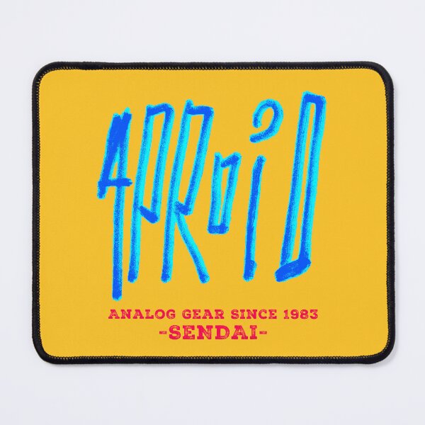 Item preview, Logo APROID analog gear since 1983, sendai, blue and magenta designed and sold by Time4Space.