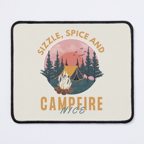 Item preview, Sizzle, Spice And Campfire Nice - For Campfire Cooking Enthusiasts designed and sold by Heartee.