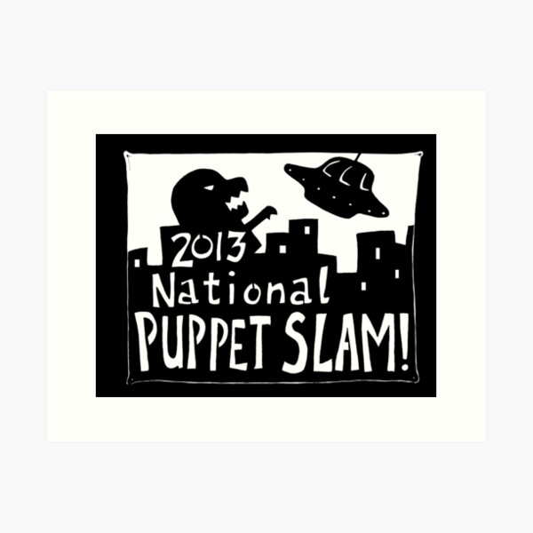 Item preview, 2013 National Puppet Slam  designed and sold by Beau Brown Productions LLC.