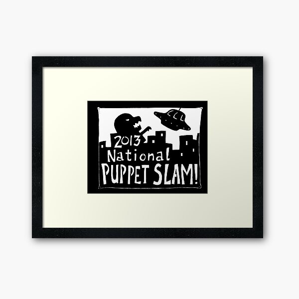Artikel-Vorschau von 2013 Nationaler Puppet Slam, designt und verkauft von Beau Brown Productions LLC.